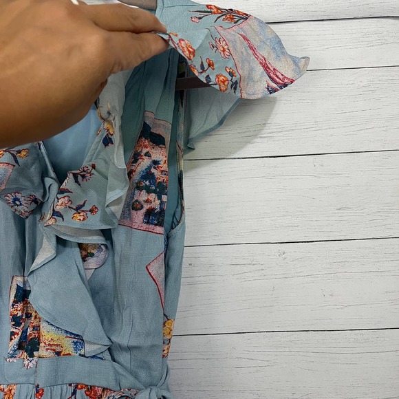 Anthropologie Maeve Rosalia wrap - Picture 8 of 9